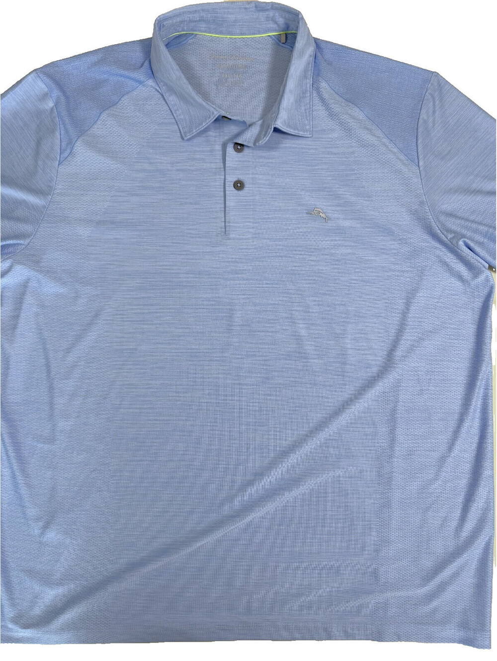 Tommy Bahama Men's Short Sleeve Island Zone Polo XXL/2XL Light Blue